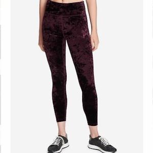 Calvin Klein Performance Crushed Velvet Leggings